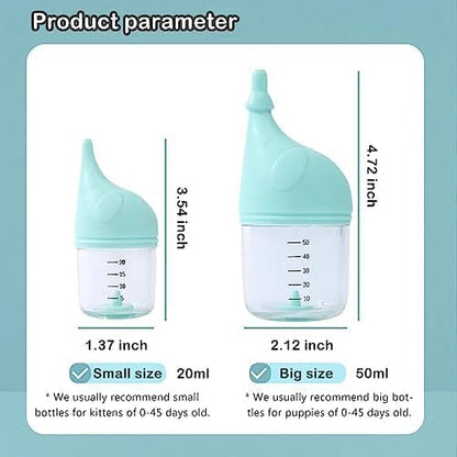 Puppy Milk Bottles with Anti-chocking Design